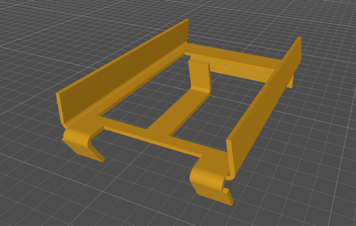 Bent sheet metal part with multiple flanges